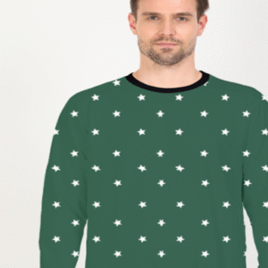 Star Design Graphics Printed Sweatshirt