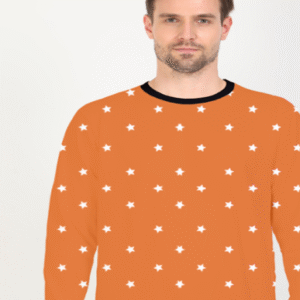Pattern Design Printed Sweatshirt