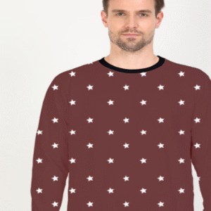 Pattern Design Printed Sweatshirt