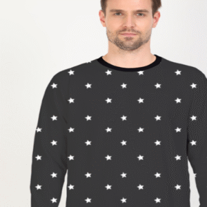 Pattern Design Printed Sweatshirt