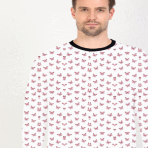 Pattern Design Printed Sweatshirt