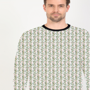 Pattern Design Printed Sweatshirt