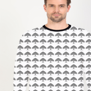 Pattern Design Printed Sweatshirt