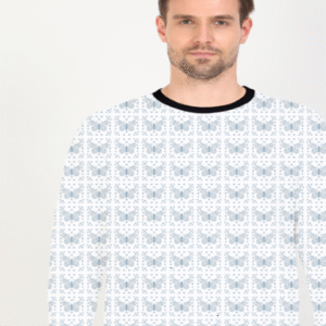 Pattern Design Printed Sweatshirt