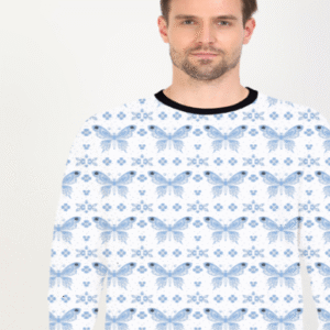 Pattern Design Printed Sweatshirt