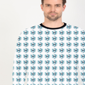 Pattern Design Printed Sweatshirt