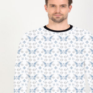 Pattern Design Printed Sweatshirt
