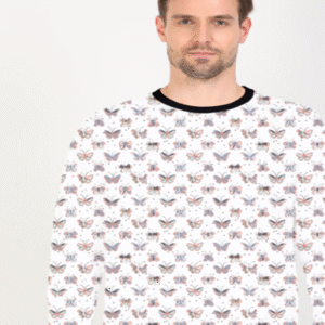 Pattern Design Printed Sweatshirt