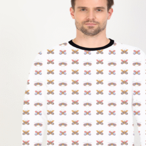 Pattern Design Printed Sweatshirt