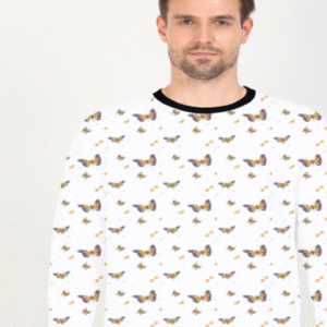 Pattern Design Printed Sweatshirt