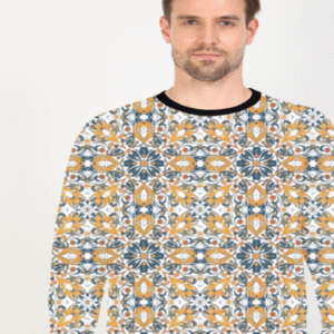 Pattern Design Printed Sweatshirt
