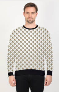 Designer Pattern Printed Sweatshirt