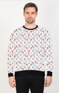 Designer Pattern Printed Sweatshirt