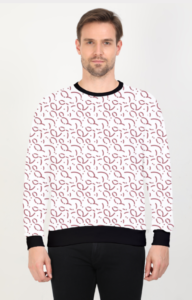 Designer Pattern Printed Sweatshirt