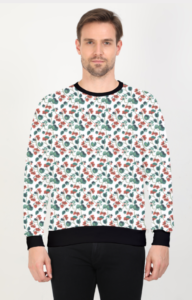 Designer Pattern Printed Sweatshirt