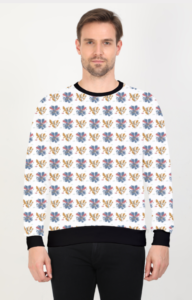 Designer Pattern Printed Sweatshirt