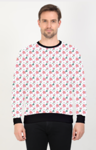 Designer Pattern Printed Sweatshirt
