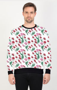 Designer Pattern Printed Sweatshirt