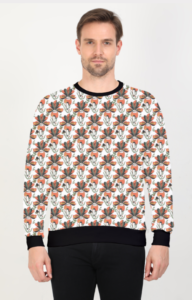 Designer Pattern Printed Sweatshirt