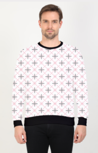 Designer Pattern Printed Sweatshirt