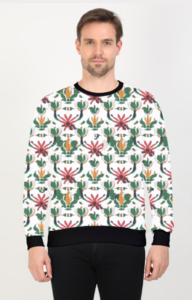 Designer Pattern Printed Sweatshirt