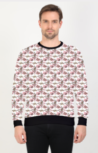 Designer Pattern Printed Sweatshirt