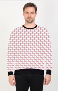 Designer Pattern Printed Sweatshirt