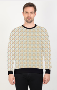 Designer Pattern Printed Sweatshirt