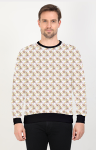 Designer Pattern Printed Sweatshirt