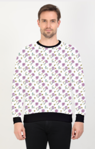 Designer Pattern Printed Sweatshirt