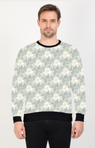 Designer Pattern Printed Sweatshirt