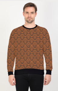 Designer Pattern Printed Sweatshirt