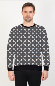 Designer Pattern Printed Sweatshirt
