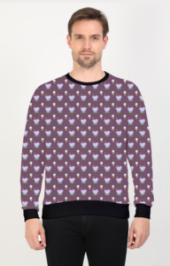 Designer Pattern Printed Sweatshirt