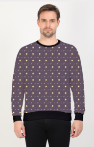 Designer Pattern Printed Sweatshirt