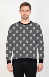 Designer Pattern Printed Designer Sweatshirt