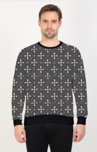 Designer Pattern Printed Designer Sweatshirt