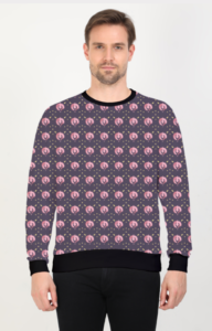 Designer Pattern Printed Designer Sweatshirt