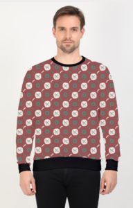 Designer Pattern Printed Designer Sweatshirt