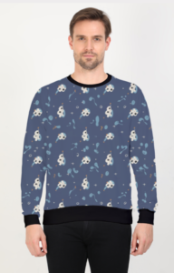 Designer Pattern Printed Designer Sweatshirt