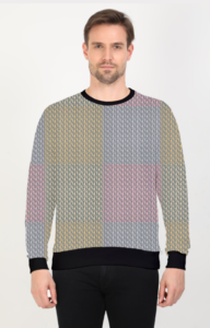 Designer Pattern Printed Designer Sweatshirt
