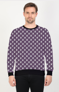 Designer Pattern Printed Designer Sweatshirt
