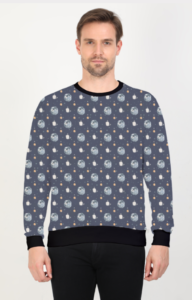 Designer Pattern Printed Designer Sweatshirt