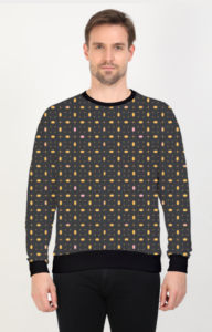 Designer Pattern Printed Designer Sweatshirt