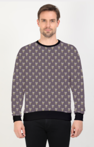 Designer Pattern Printed Designer Sweatshirt