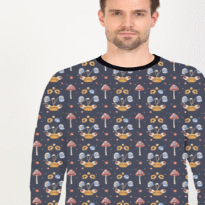 Designer Pattern Printed Designer Sweatshirt