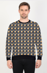 Designer Pattern Printed Designer Sweatshirt