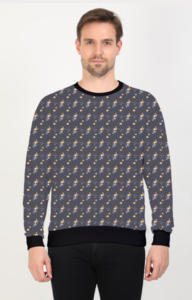 Designer Pattern Printed Designer Sweatshirt