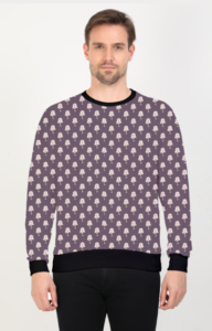 Designer Pattern Printed Designer Sweatshirt