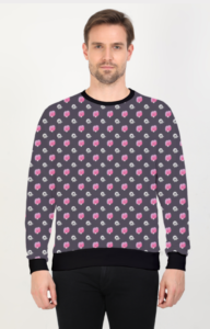 Designer Pattern Printed Designer Sweatshirt